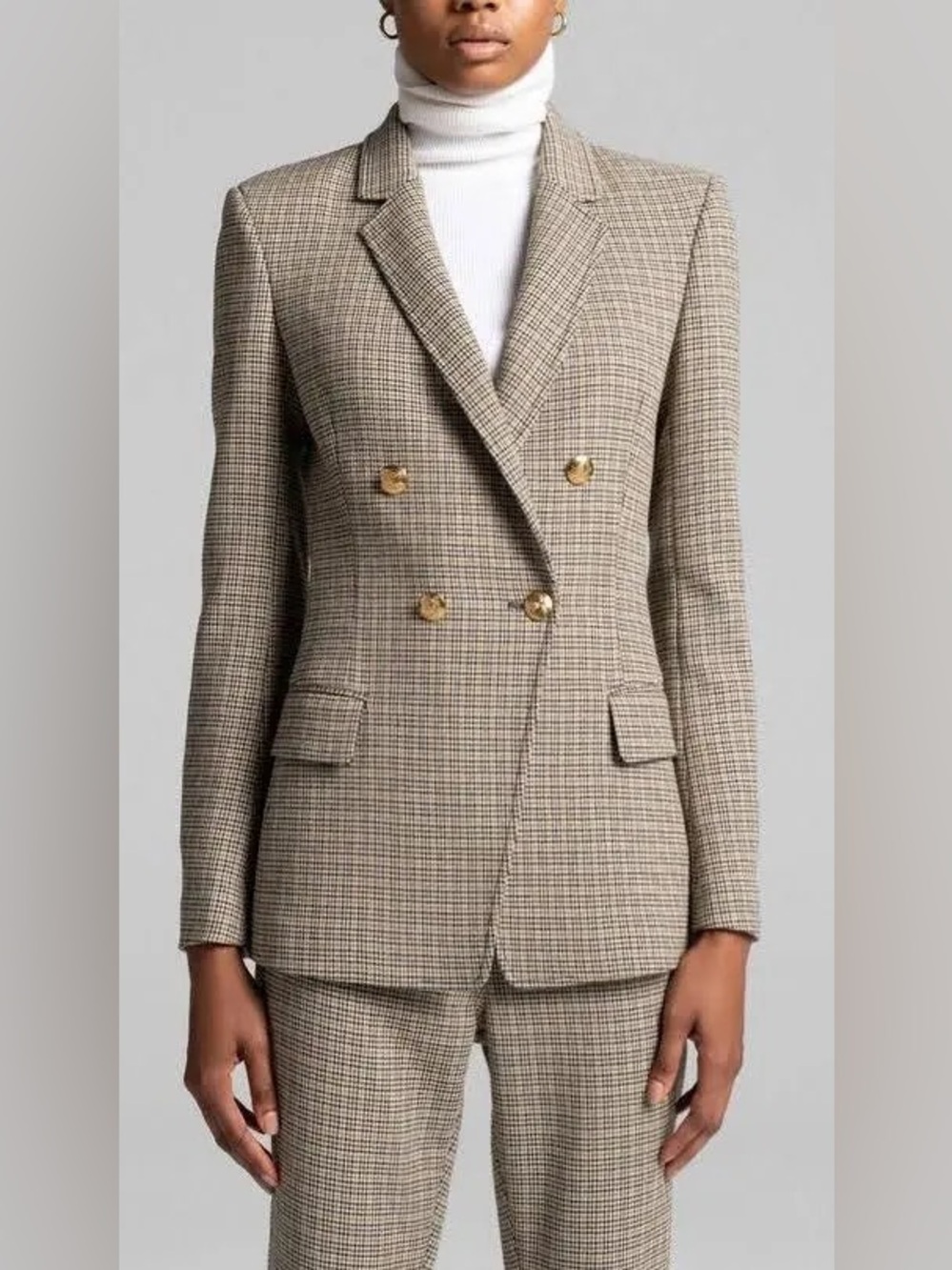 ALC Double Breasted Sedwick Blazer Plaid size 4